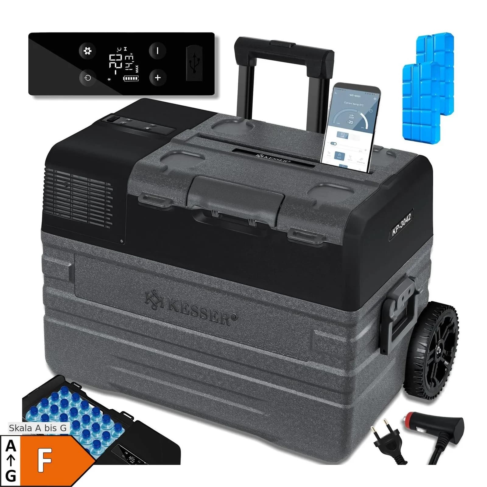 KESSER Kompressor Kühlbox elektrisch Gefrierbox