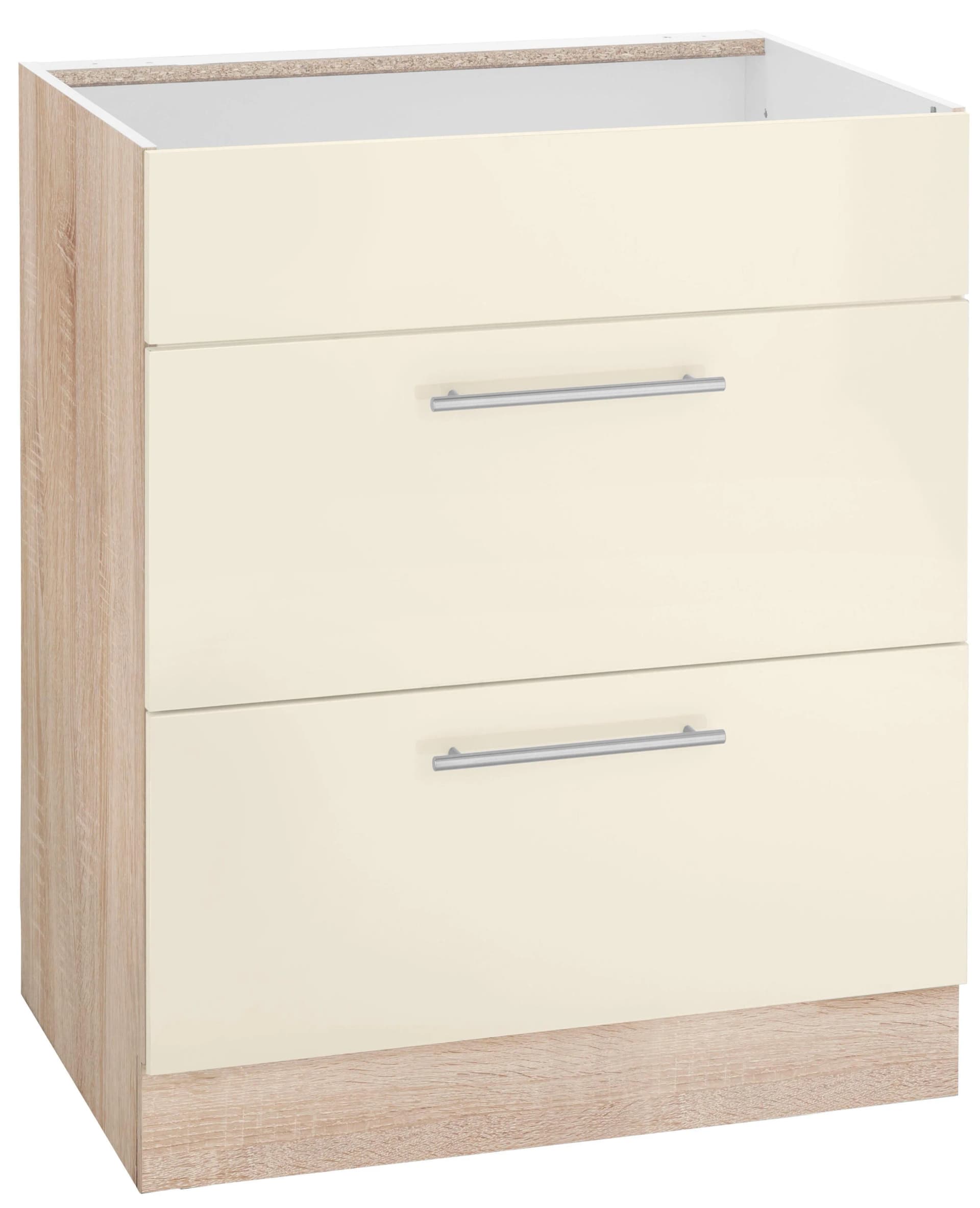 Wiho Küchen Kochfeldumbauschrank Flexi2 Magnolia Eiche