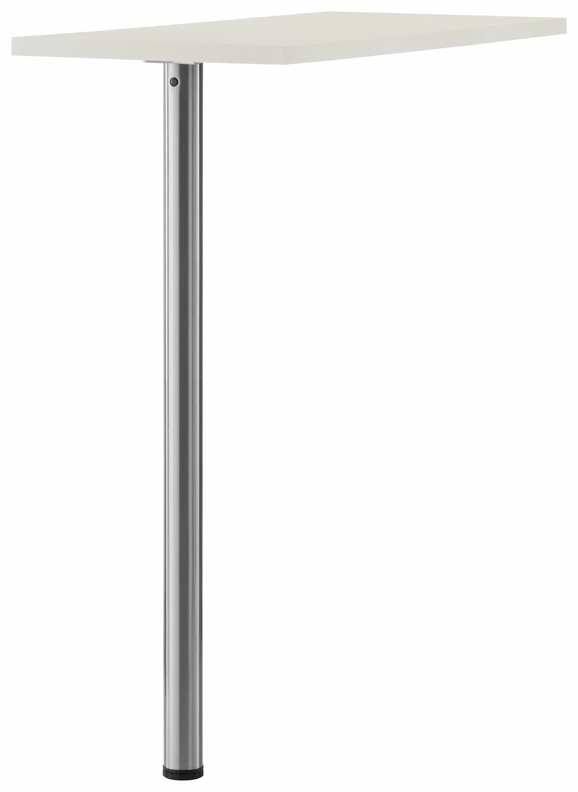 Wiho-Küchen Flexi Küchentresen Weiß Höhenverstellbar