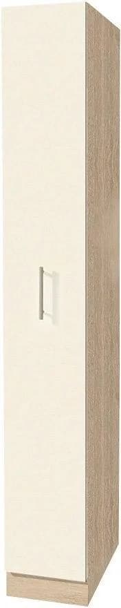 WIHO KÜCHEN Apothekerschrank Kiel Beige Magnolia Sonoma Eiche