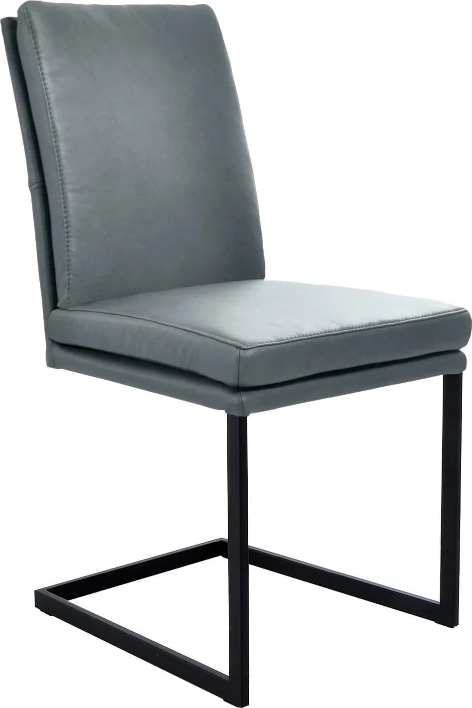 K+W Komfort & Wohnen Freischwinger Aqua 54 Schwarz Metallgestell