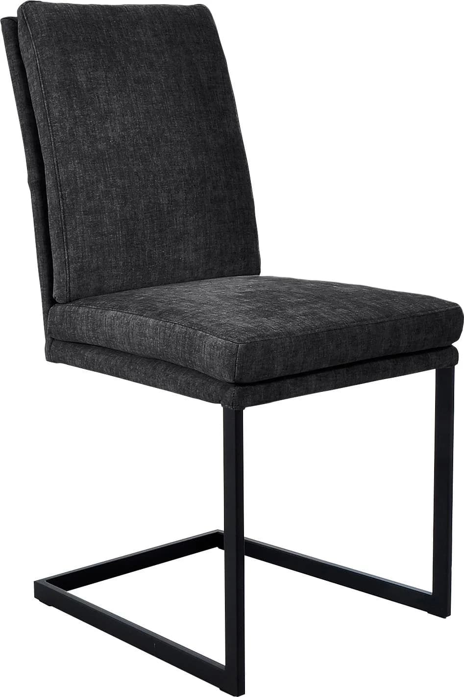 Freischwinger K+W Komfort & Wohnen Schwarzgrau 85 Schwarz