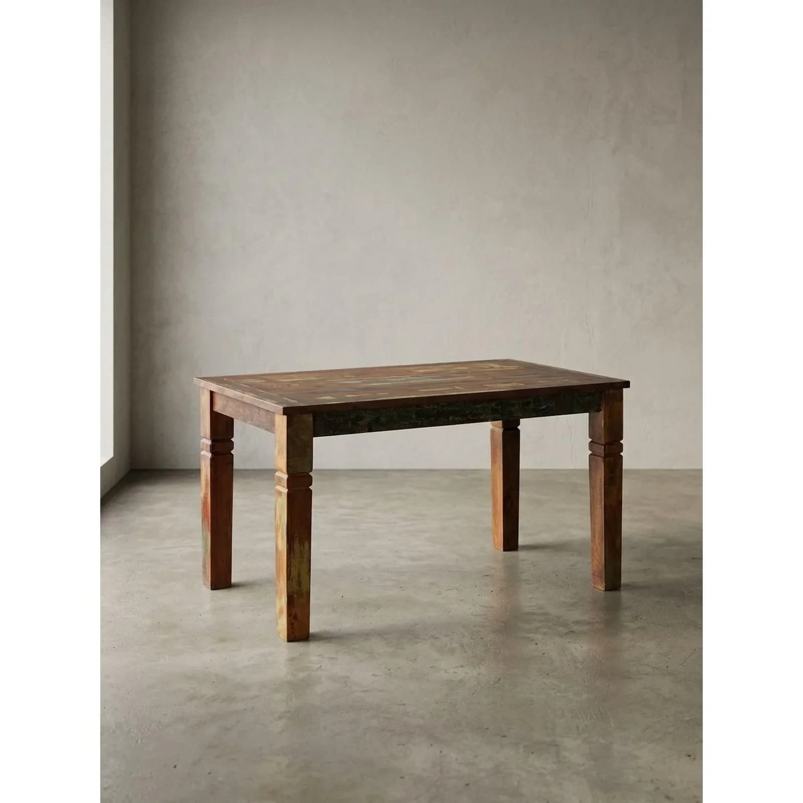 KADIMA DESIGN Esszimmertisch Bootsholz Shabby Chic