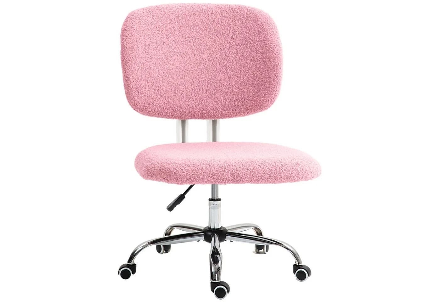 Vinsetto Schreibtischstuhl Rosa Höhenverstellbar