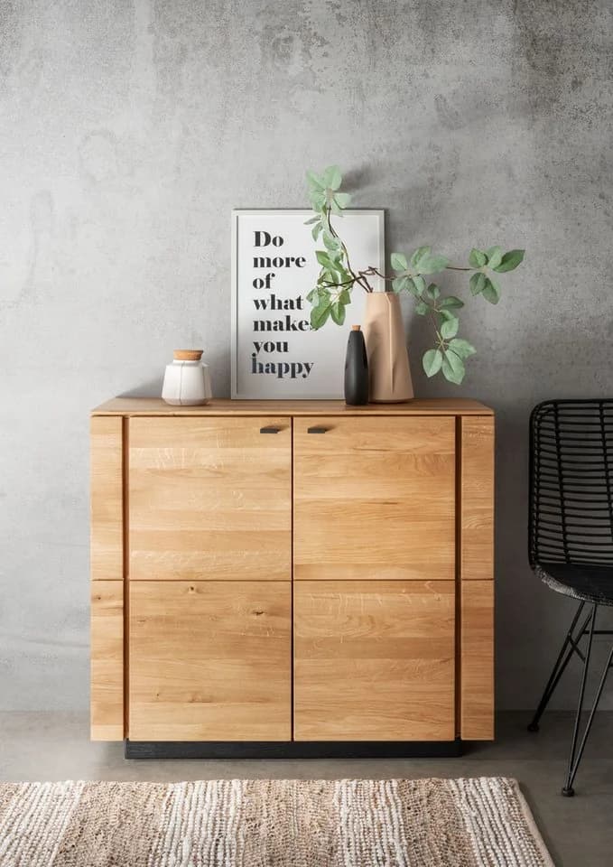 Woodroom Sideboard Zwettl Wildeiche massiv geölt