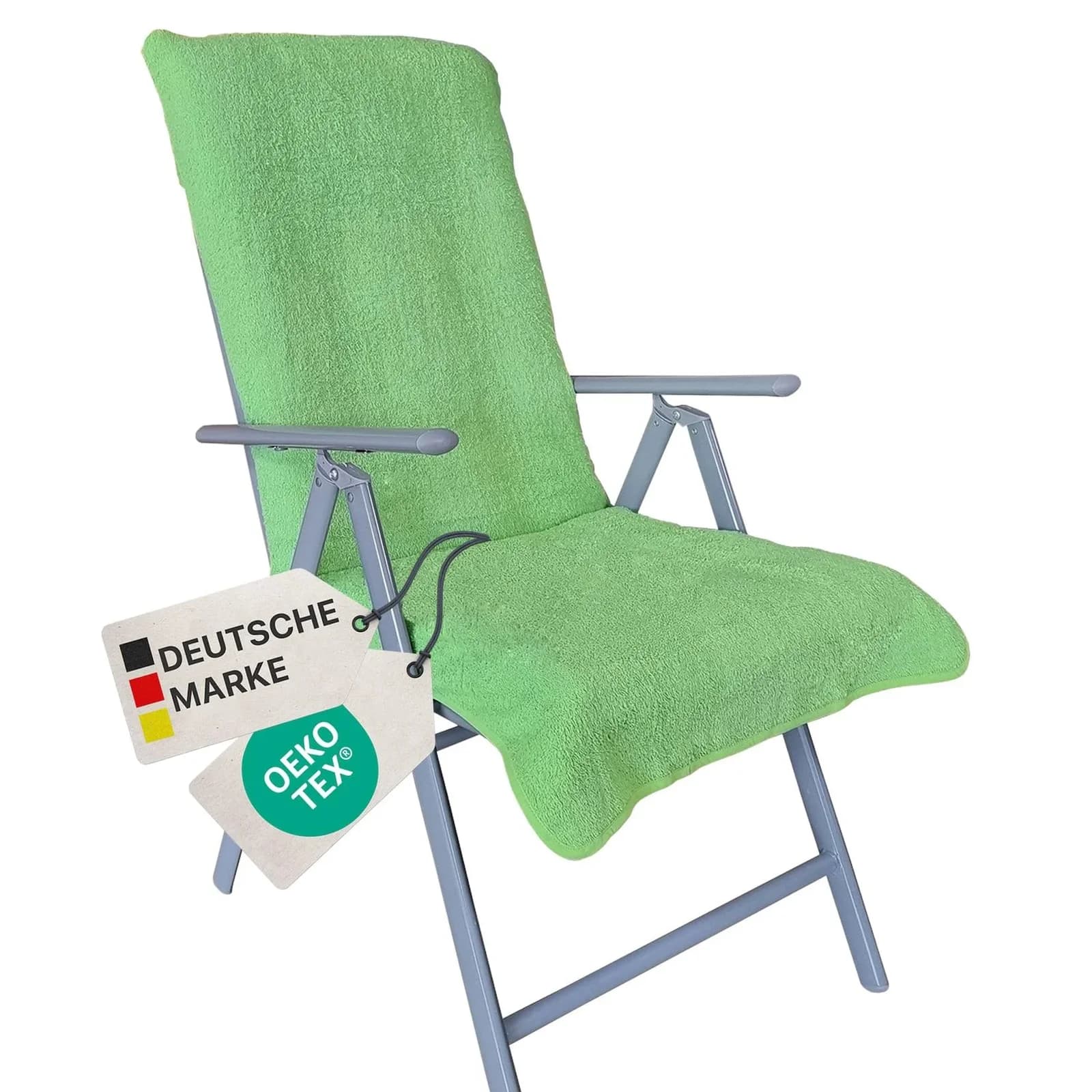 NYVI Frottee Schonbezug Gartenstuhl 60x130 cm UV-fest
