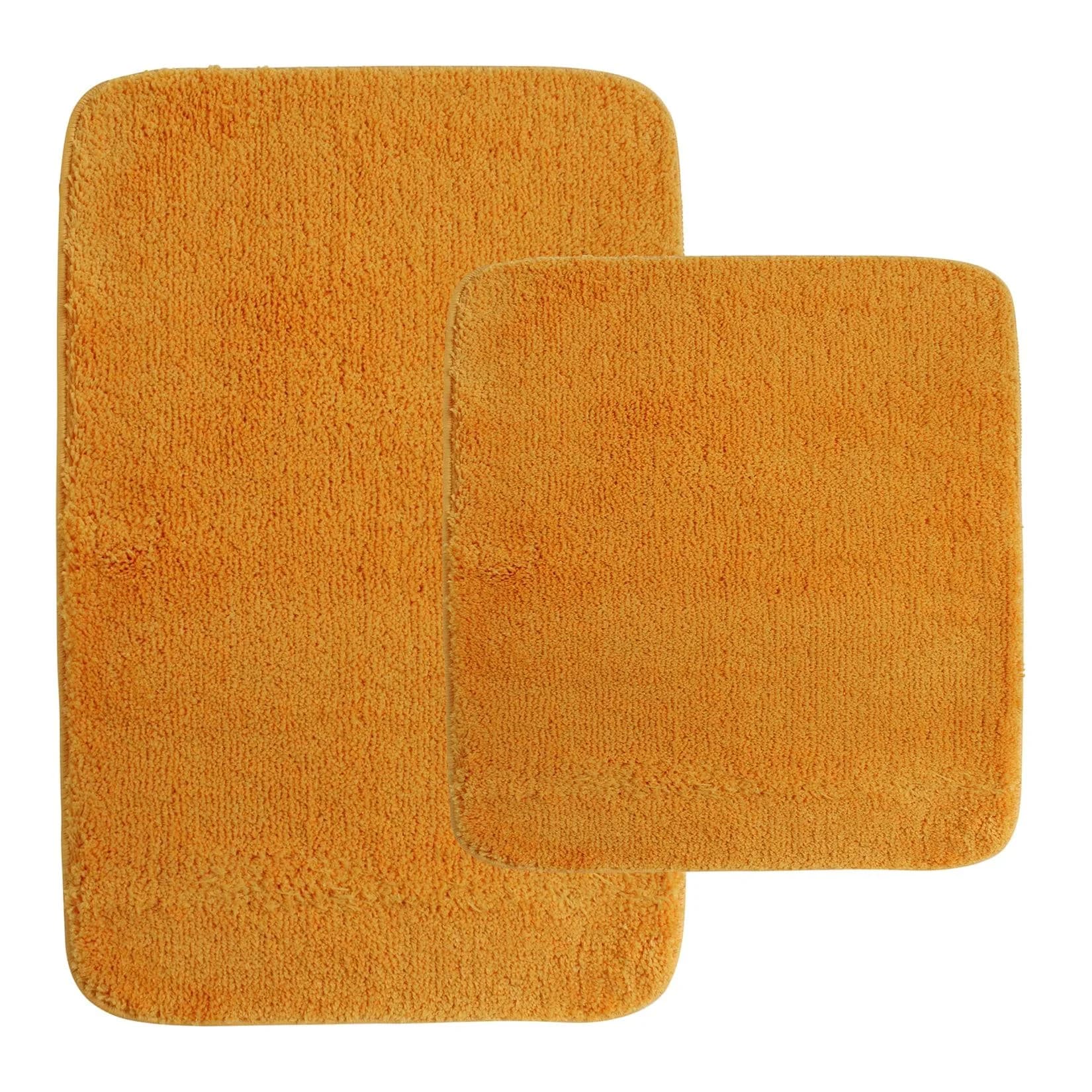NYVI Badematte NYVISpa Lasalle Orange Rutschfest Saugfähig