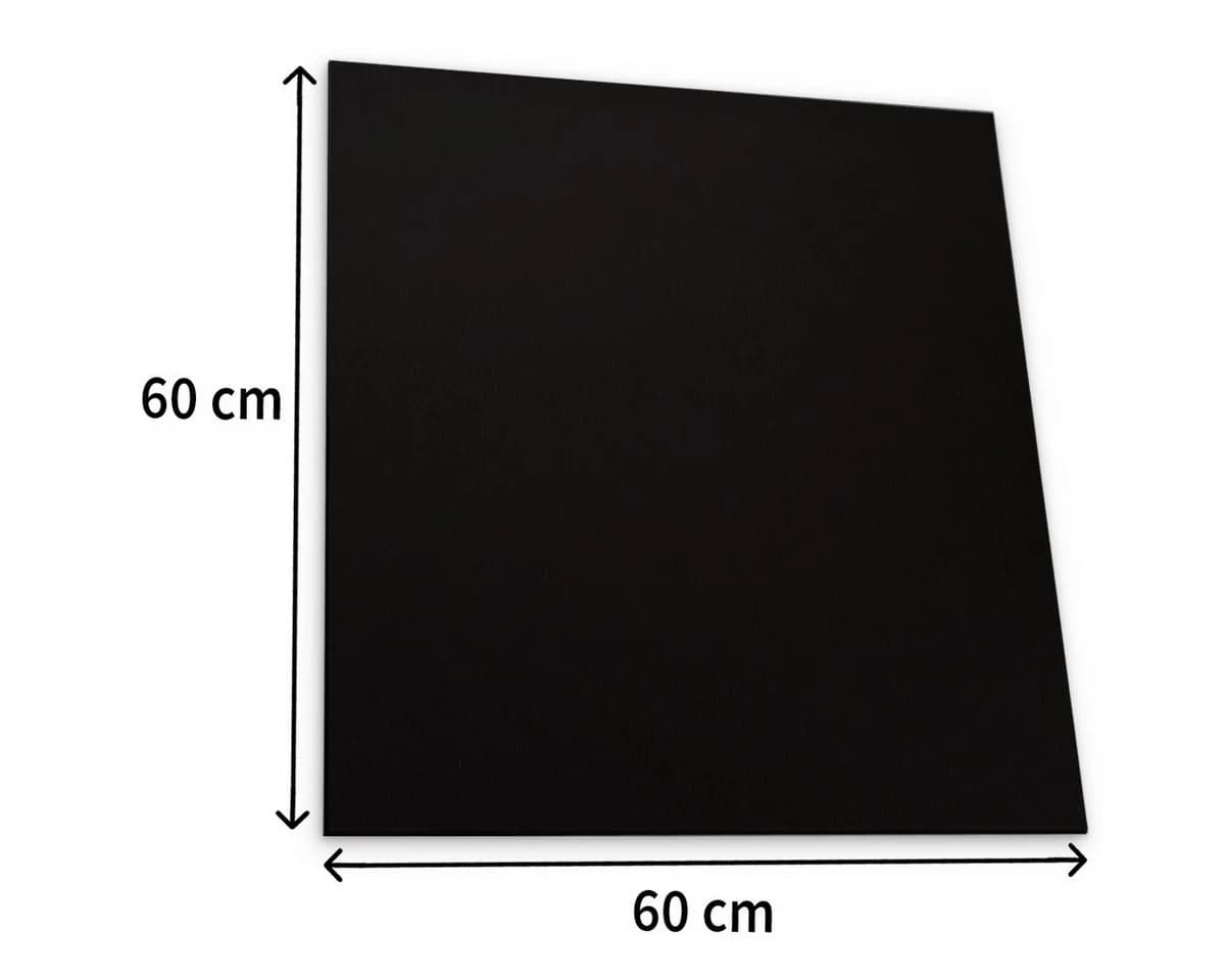 Waschmaschinen-Antirutschmatte Schwarz 60x60 cm zuschneidbar