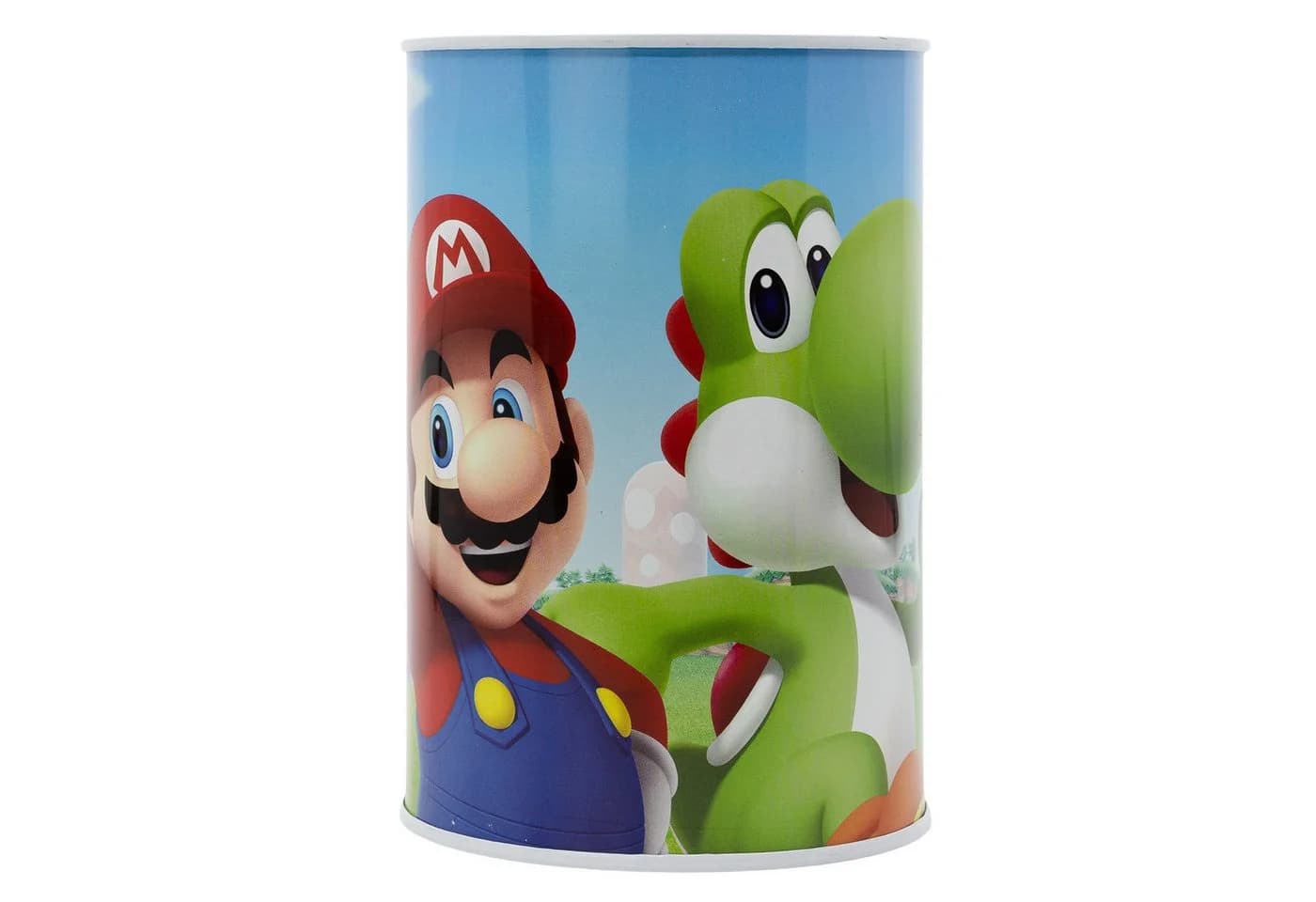 Super Mario Spardose XL Weißblech Mario & Yoshi Kinder