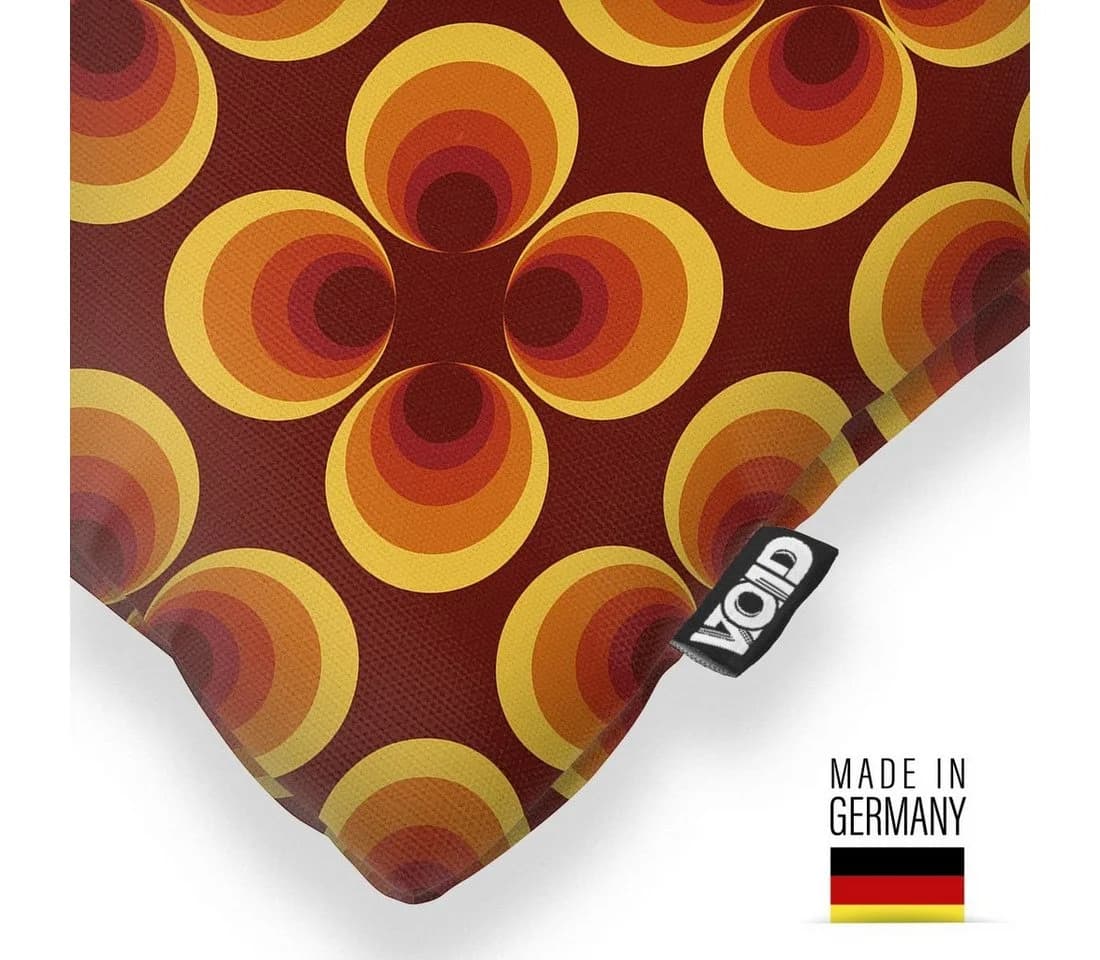 VOID Kissenbezug Vintage Kreis Tapetenmuster Geometrisch Bunt