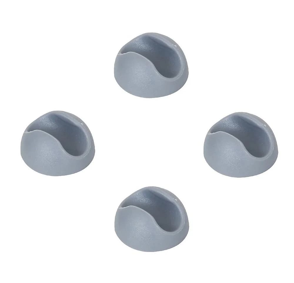 Feel2Home Hairpin Tischbeine 4er-Set Stahl Silber Industrial Design