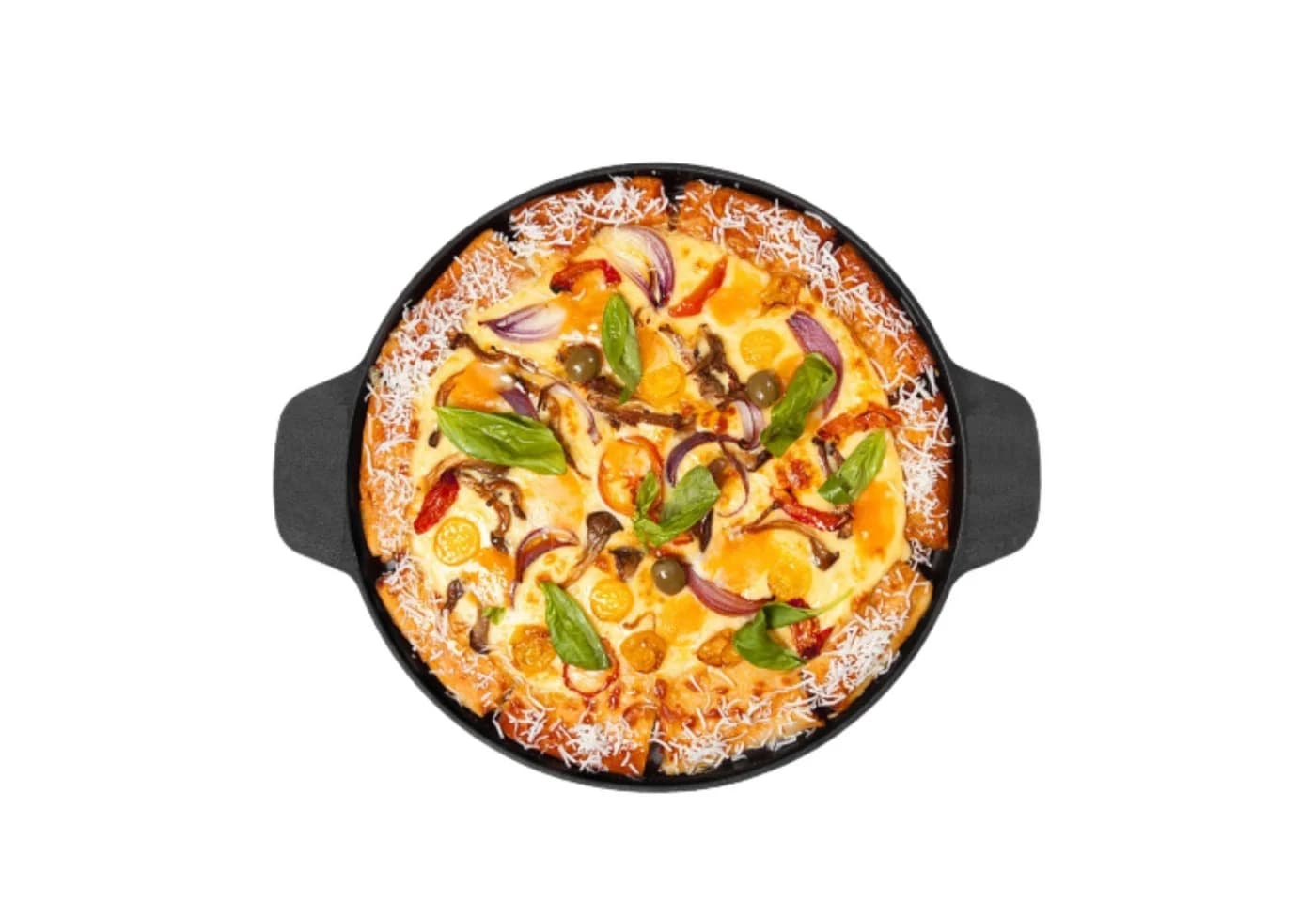 Cheffinger Bratpfanne Alu-Guss Schwarz Ø32cm Induktion