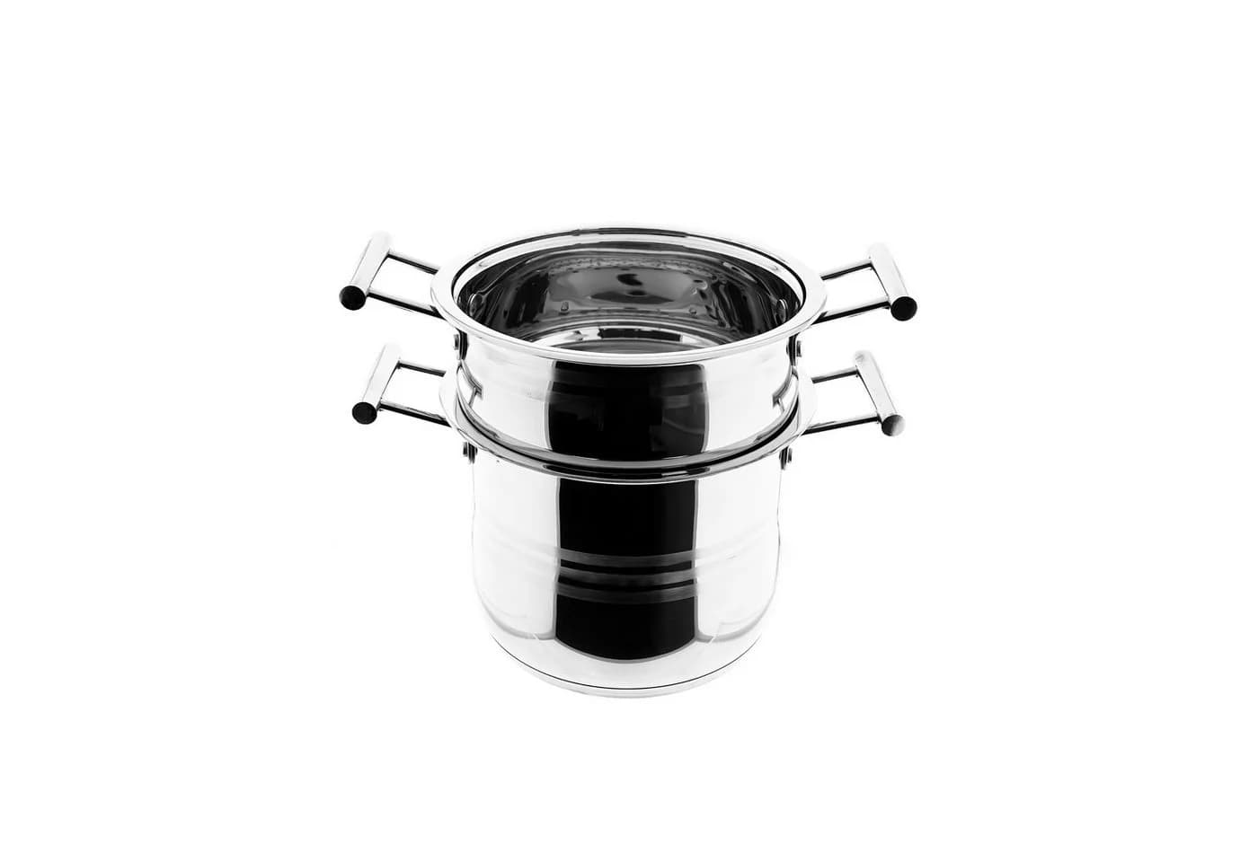 Sunay Couscous Topf Edelstahl mit Siebeinsatz