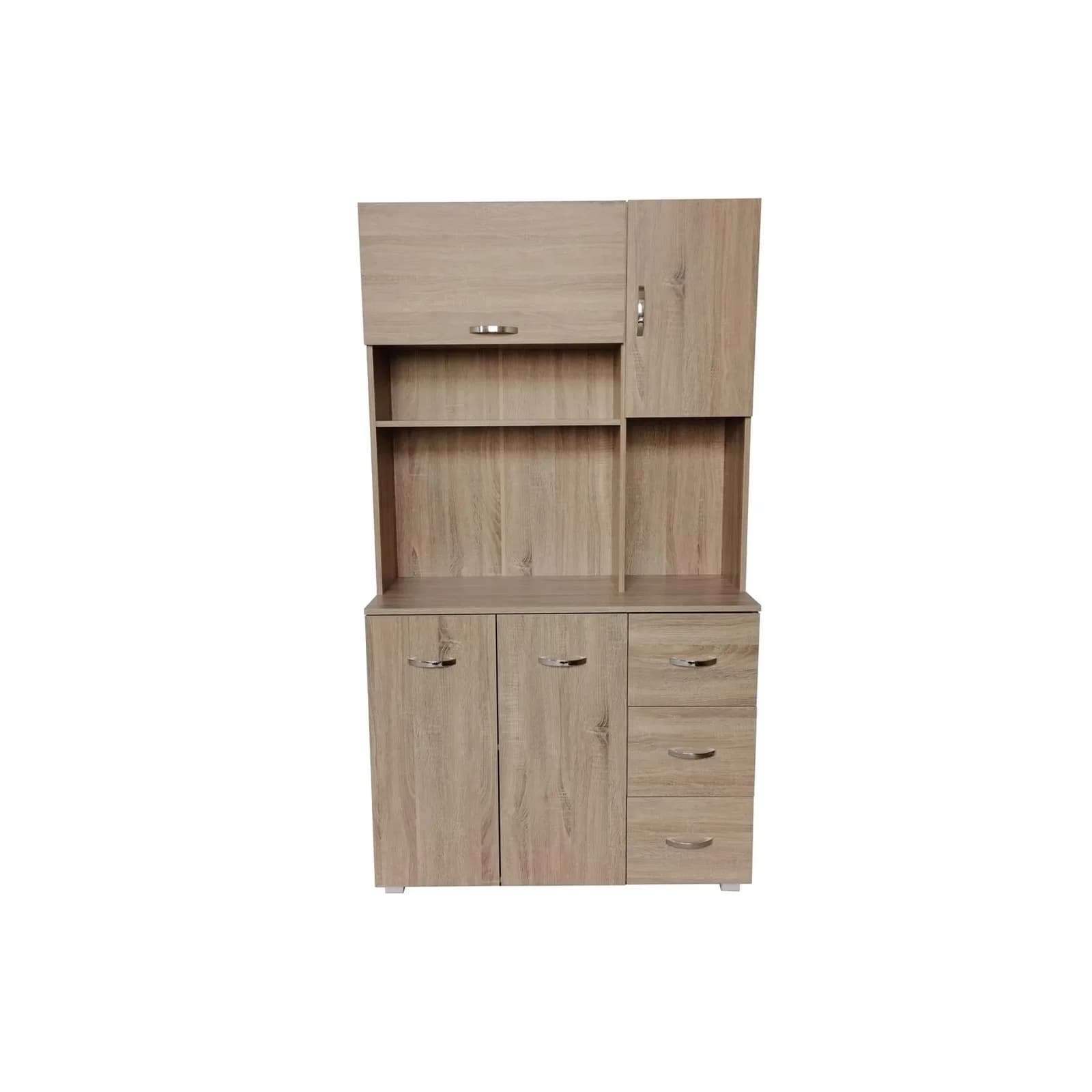 HTI-Living Hochschrank Küchenschrank Sonoma Blanca Küchenbuffet