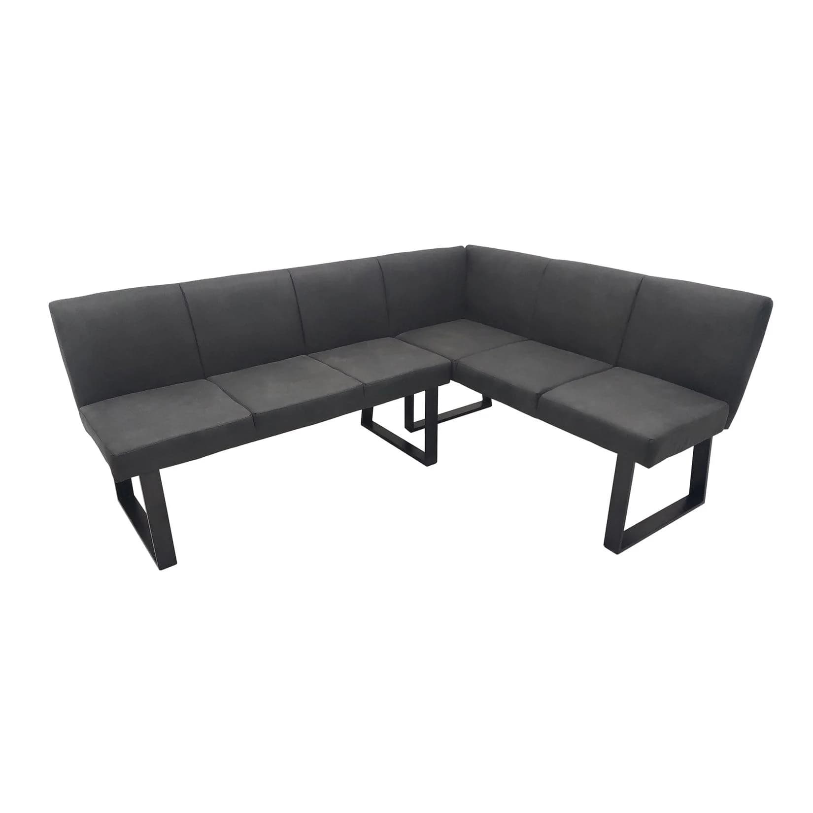 HTI-Living Esszimmerbank Vemal Kunstleder Retro Braun