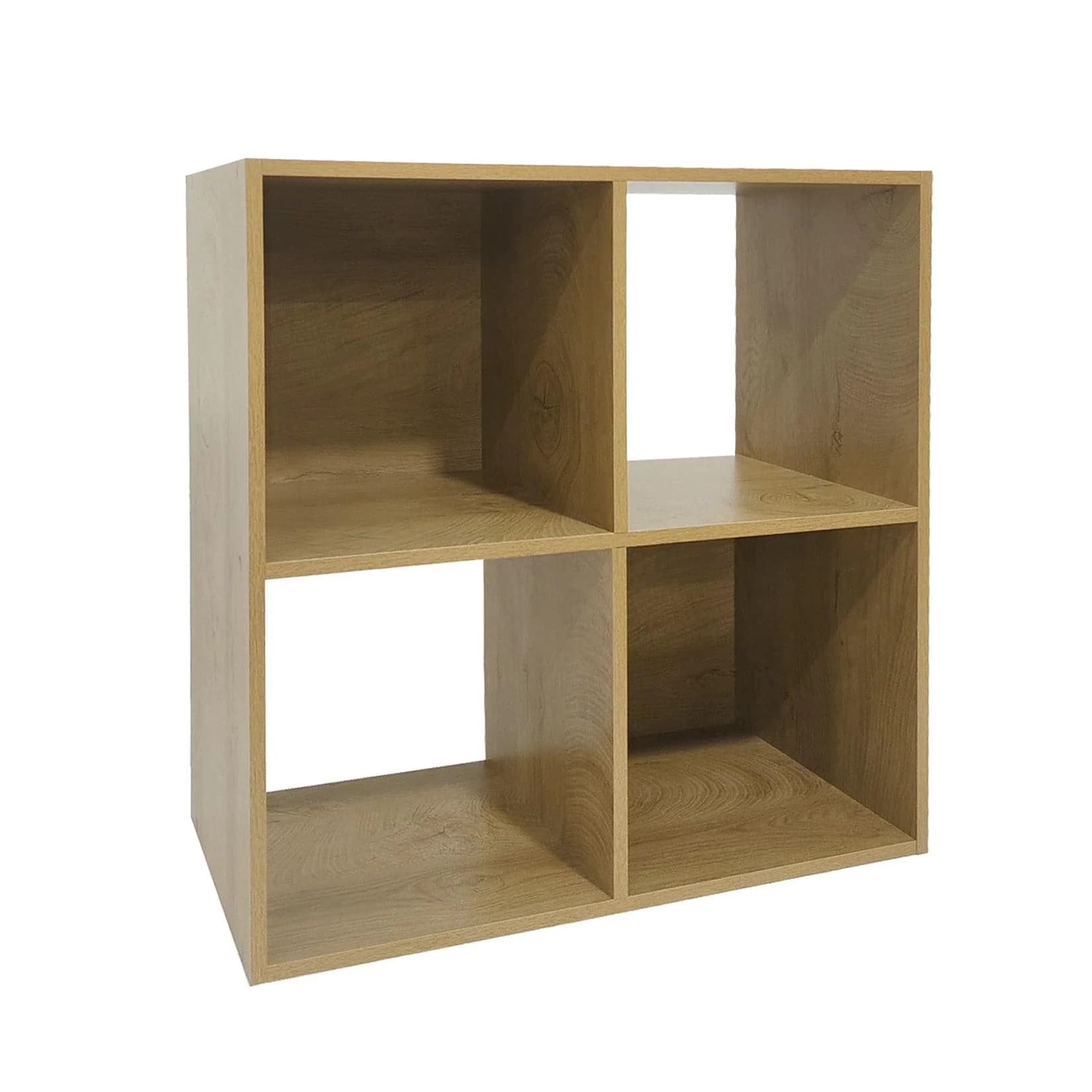 HTI-Living Regal Thekla Baumscheibe 4 Fächer Braun Modern