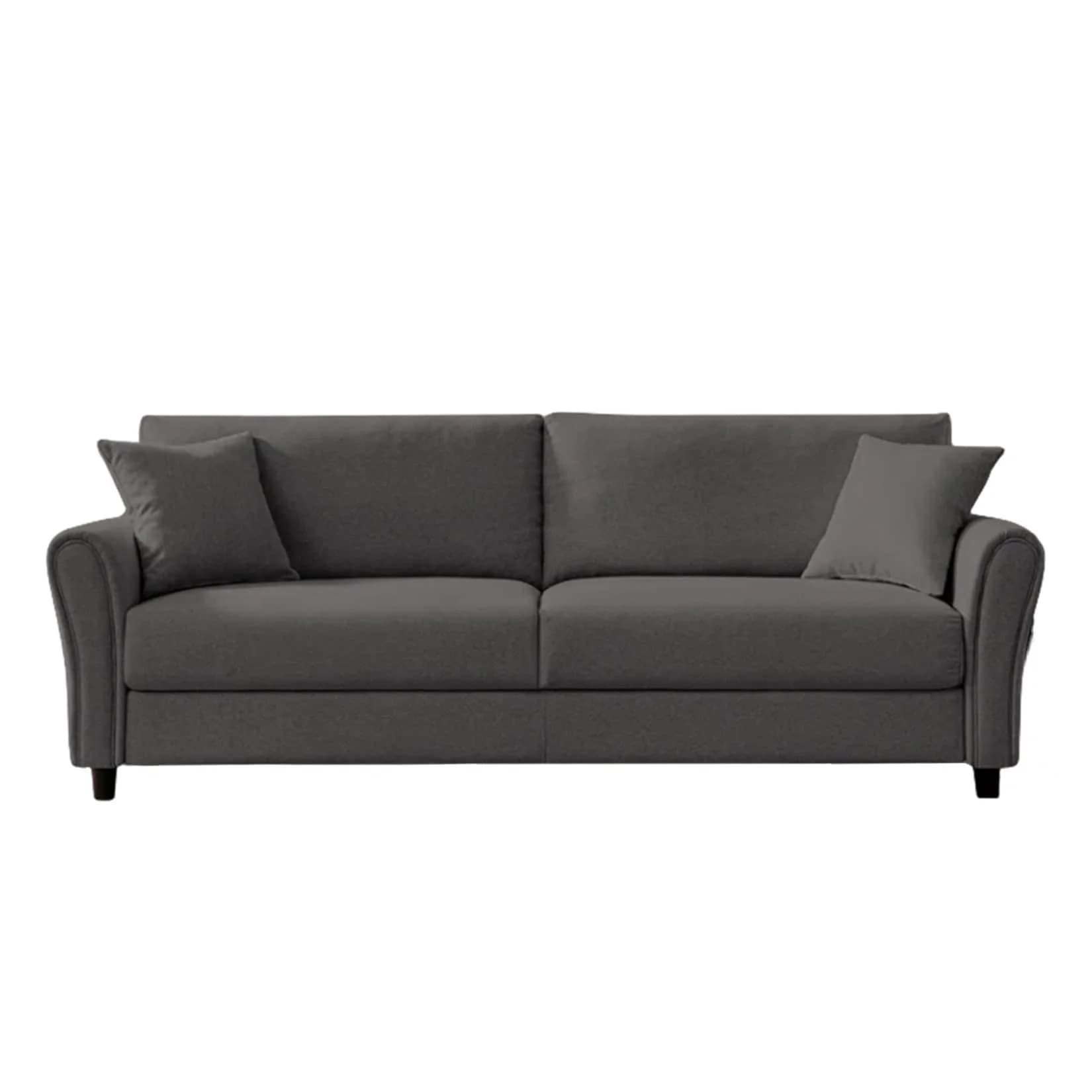HTI-Living Sofa Valeria Grau 2-Sitzer Couch