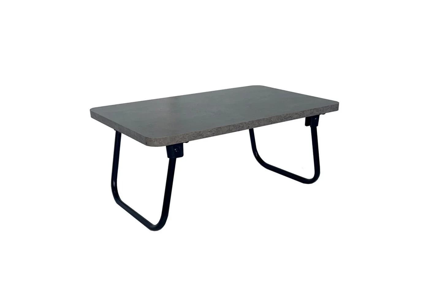 HTI-Living Laptoptisch Frühstückstablett Betonoptik Grau