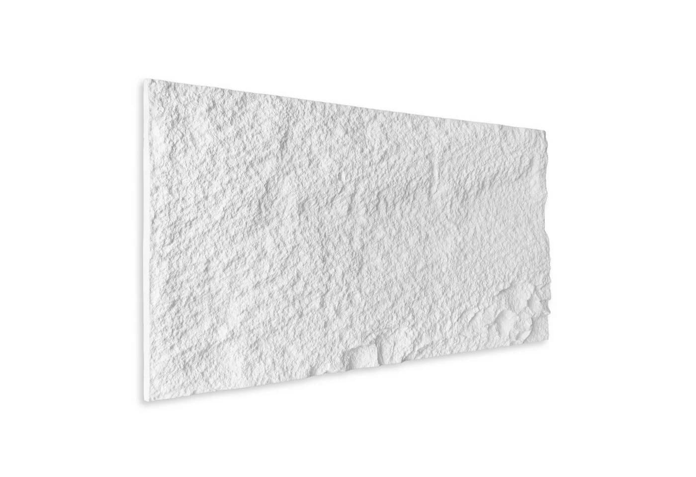 Hexim Wandpaneel Steinoptik Felsen 4 Stück 120x60cm PU Wandverkleidung