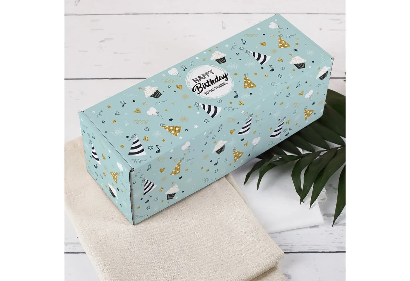 Herz & Heim Geschenkbox zum Geburtstag Bunt Verschiedene Größen