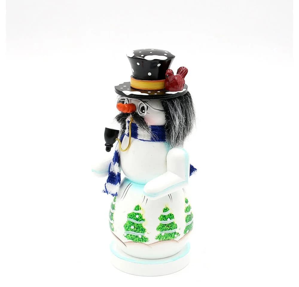Dekohelden24 Räuchermännchen Schneemann Opa Detailreich Bemalt