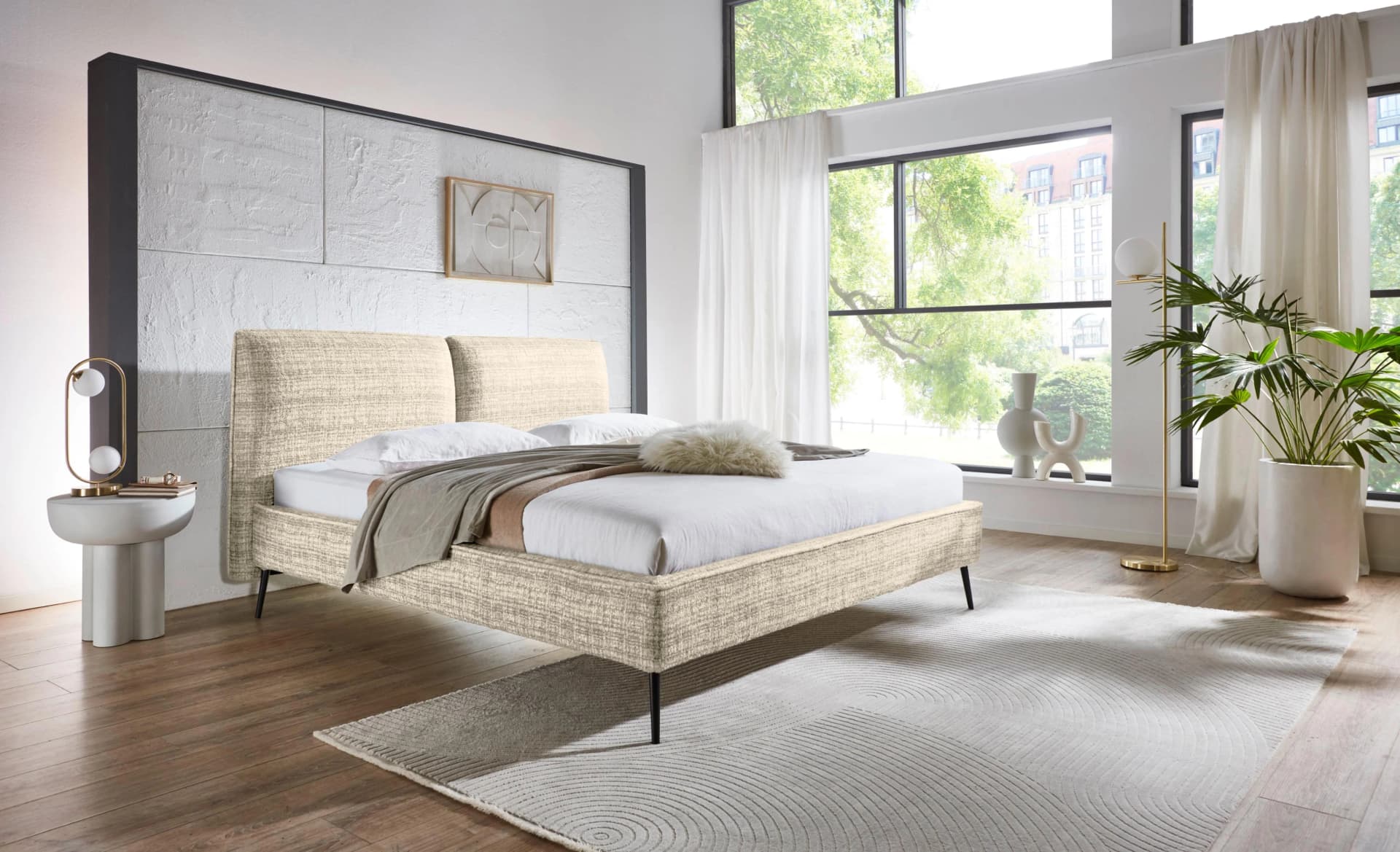 Polsterbett Infinity Beige Meise Möbel