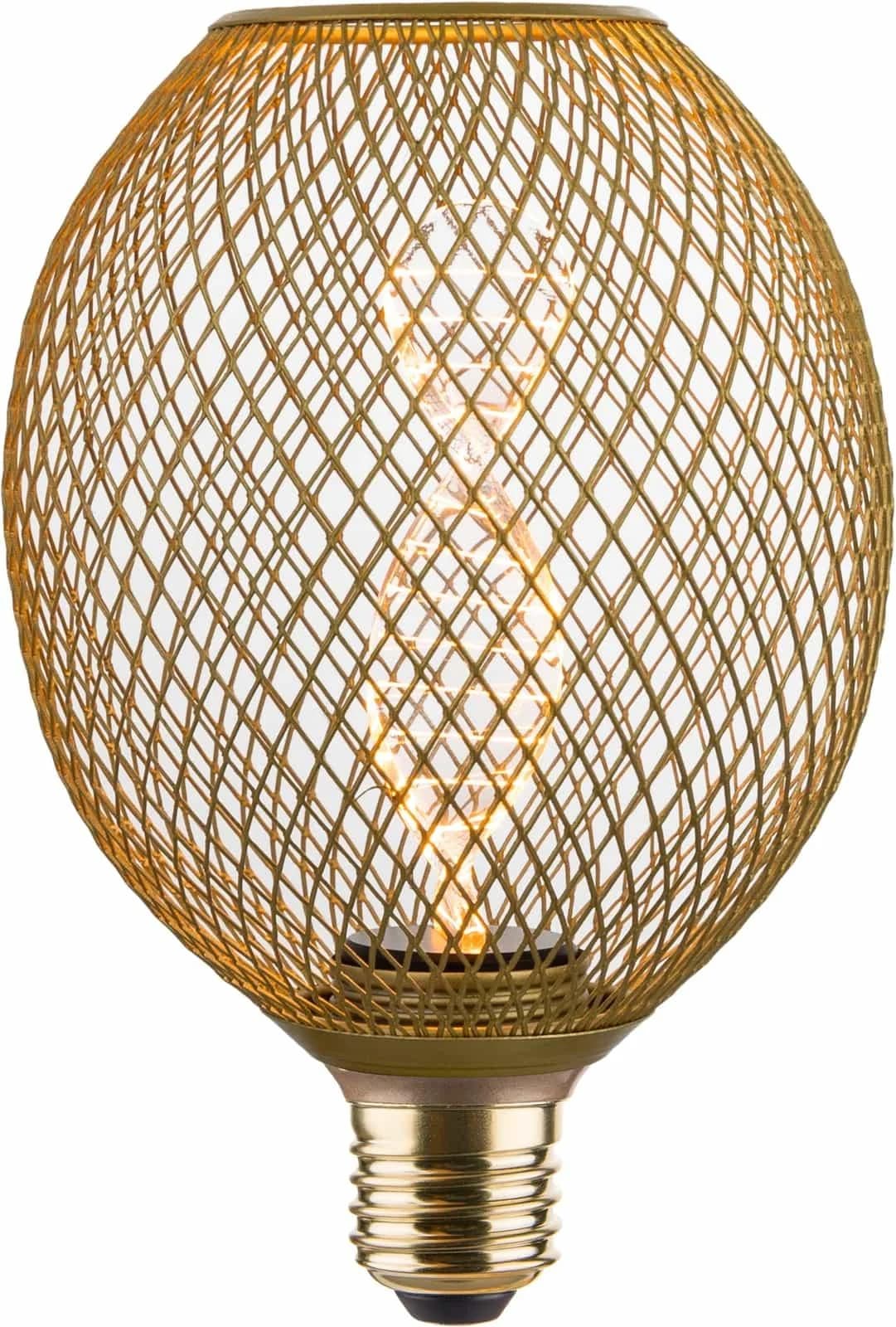ENOVALITE LED-Filament-Lampe DNA Mesh Amber E27 3,5W 120lm 1800K