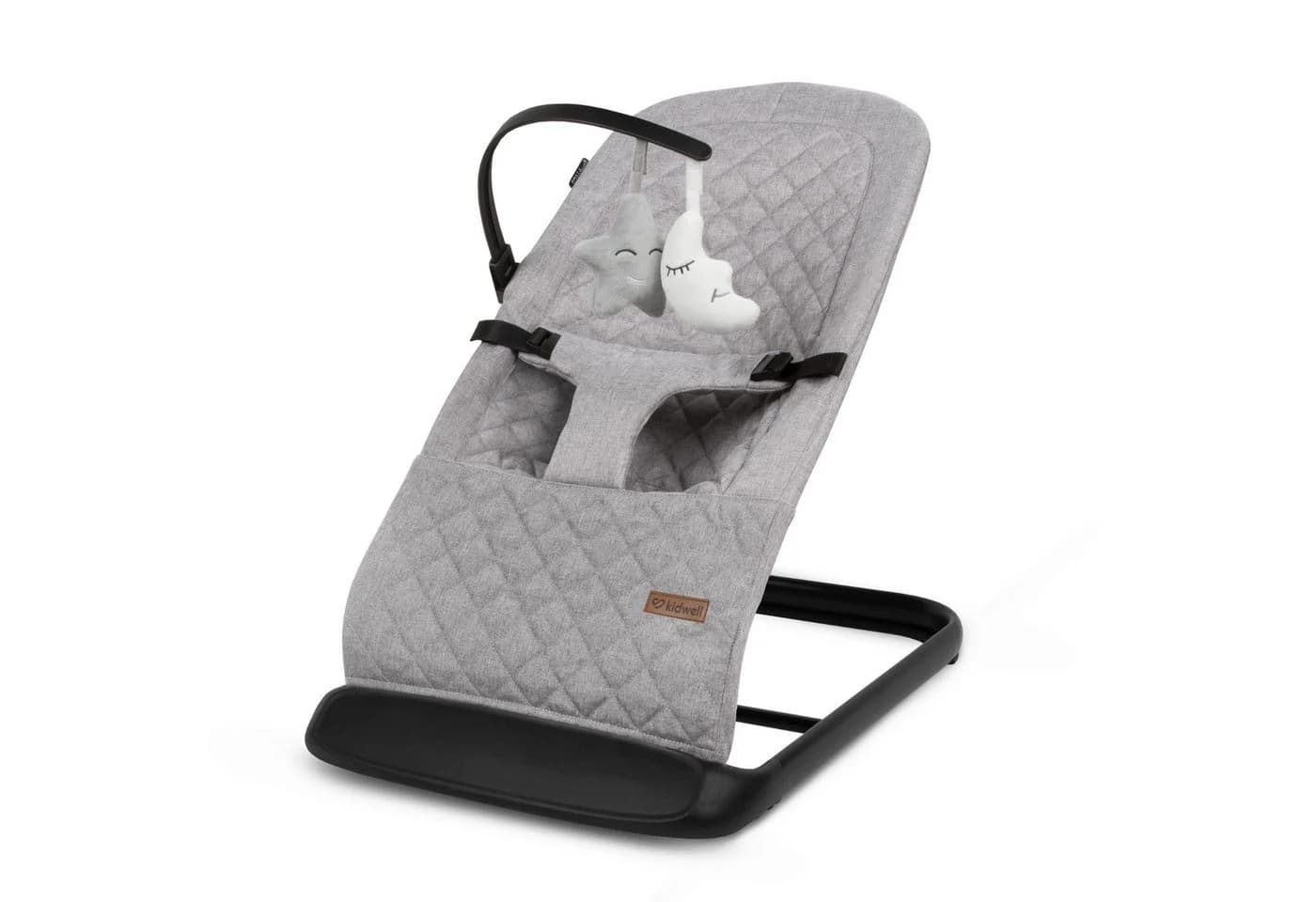 COIL Babywippe Laro 3-Stufen Verstellung Schwarz/Grau
