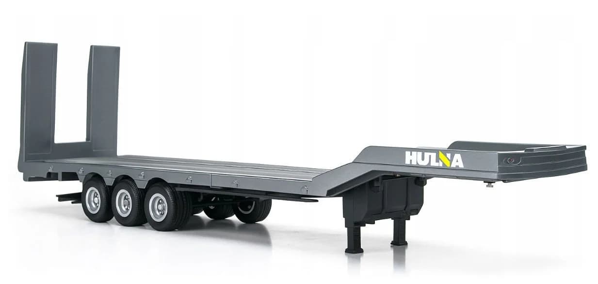 COIL RC-Truck Tieflader 1:18 Grau 73,5 cm Anhänger