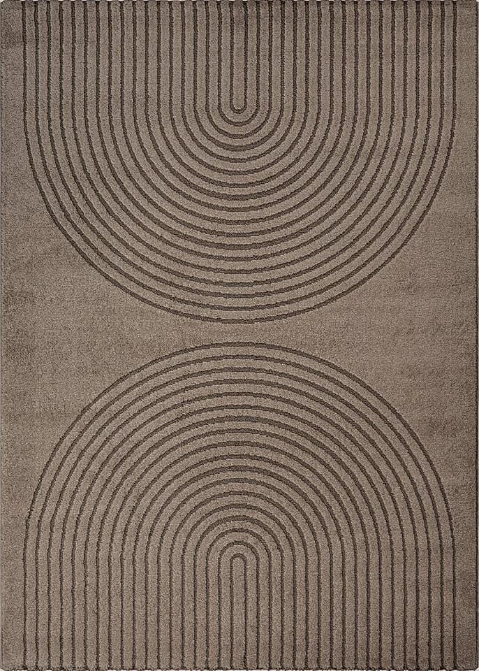 THE CARPET Elisa Teppich modern braun geometrisch