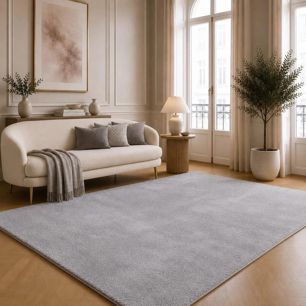 the carpet Teppich Relax Rechteckig 16 mm Waschbar Wohnzimmer Teppich Modern Rutschfest