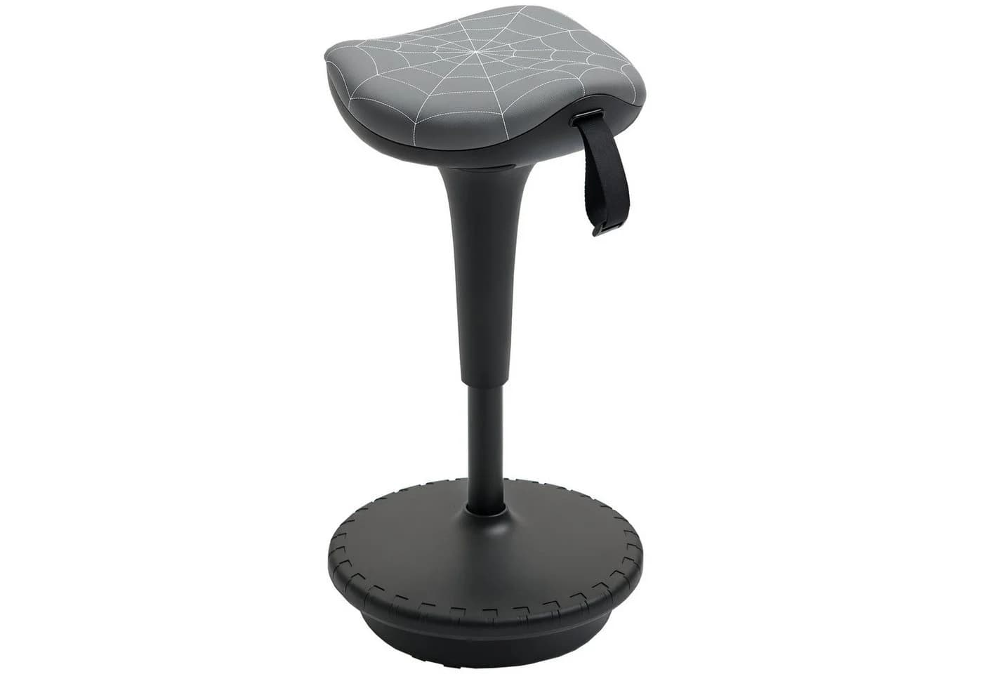 Vinsetto Bürohocker Kunststoff, Nylon Ergonomischer Hocker