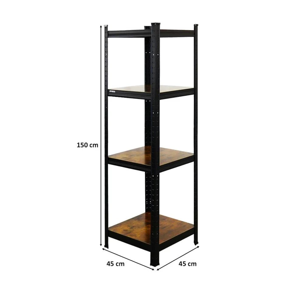 PROREGAL® Schwerlastregal RAGNAR Vintagebraun 100kg Fachlast