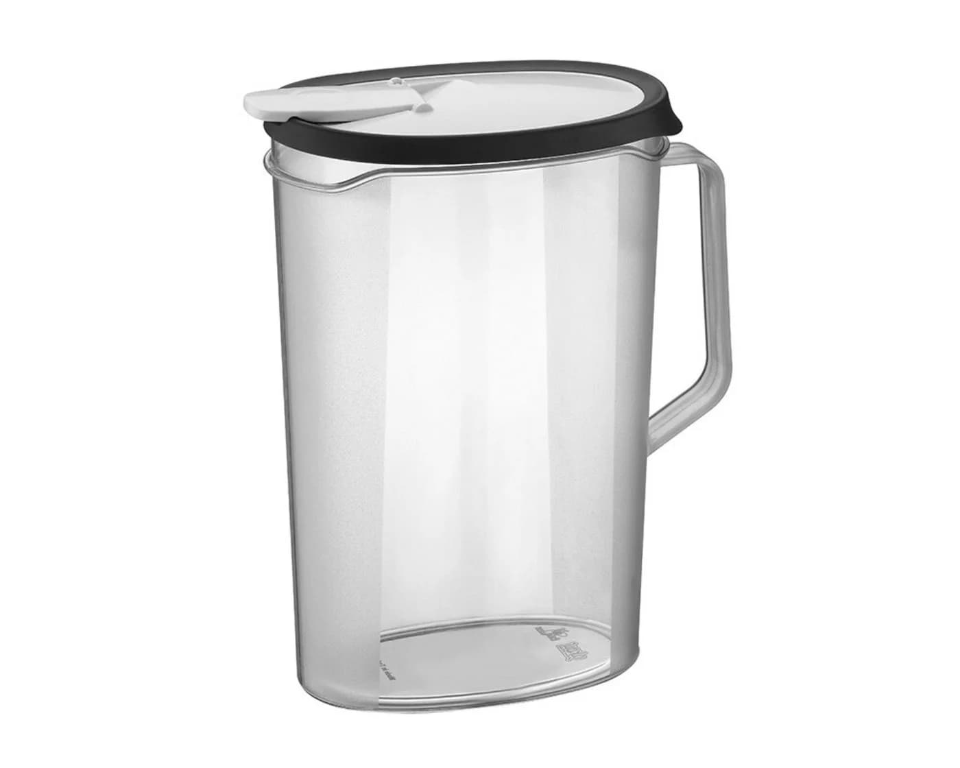 Michelino Wasserkrug Pitcher 2200 ml Kunststoff mit Deckel