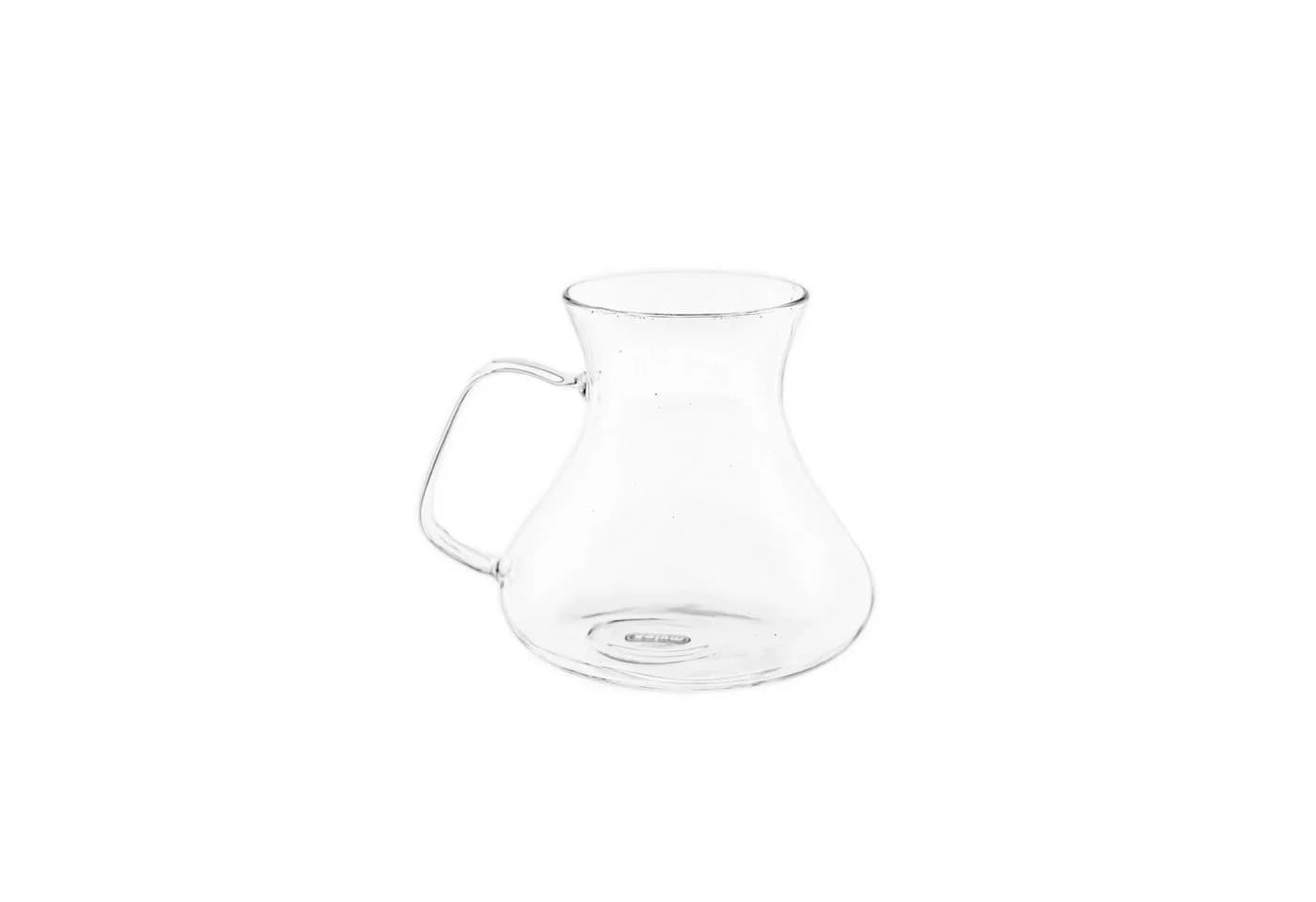 Mulex Teeglas mit Henkel 6-teilig transparent