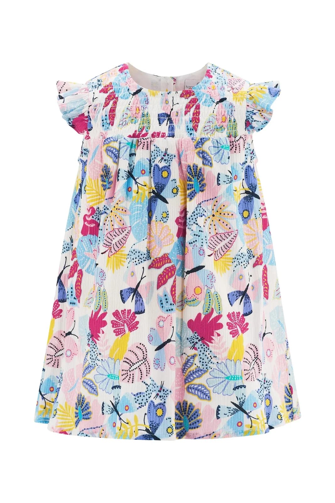 happy girls Sommerkleid Mädchen 100% Baumwolle Bunt Gr. 122