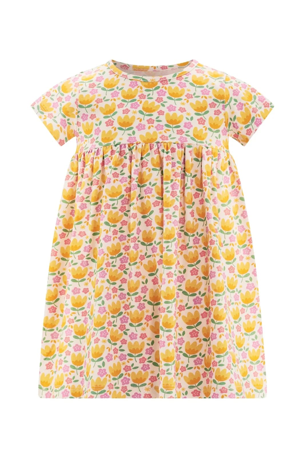 happy girls Sommerkleid Mädchen Blumendruck Baumwolle Gr. 98