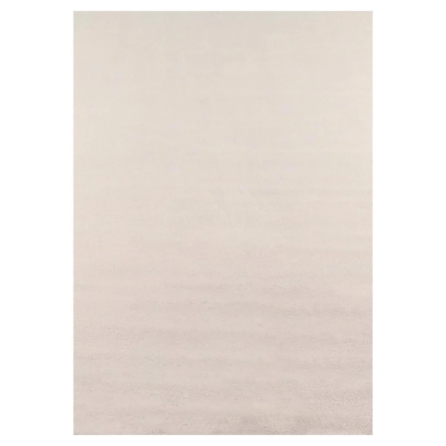 KADIMA DESIGN Teppich LECH Läufer Creme 80x250 cm Waschbar
