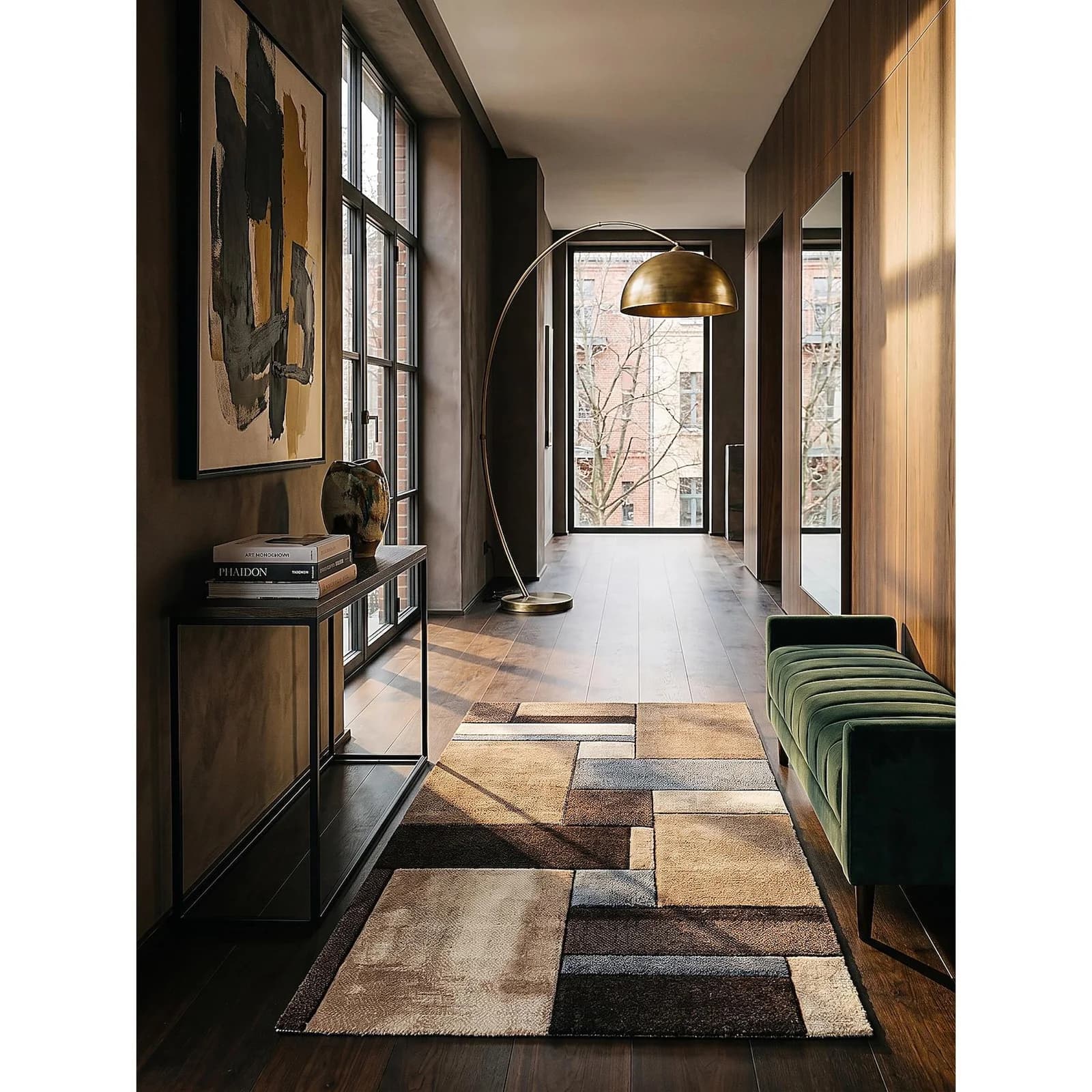 BIENO Läufer Kurzflor Beige 80x250 cm von KADIMA DESIGN