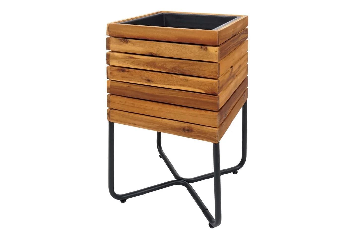 PROREGAL® Pflanzkasten Braun Akazienholz Outdoor