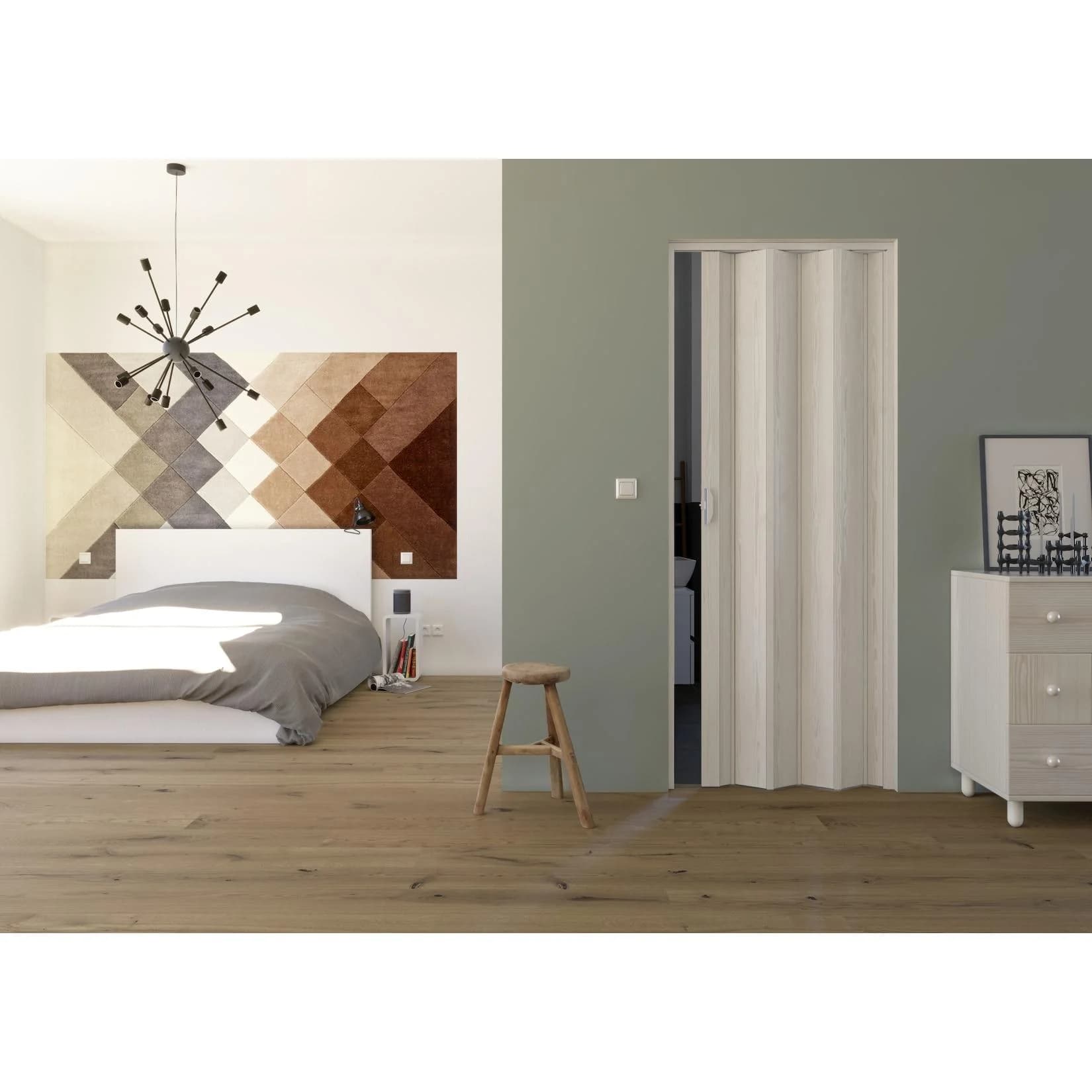 Forte/HME Luciana Kunststofffaltür Weiß