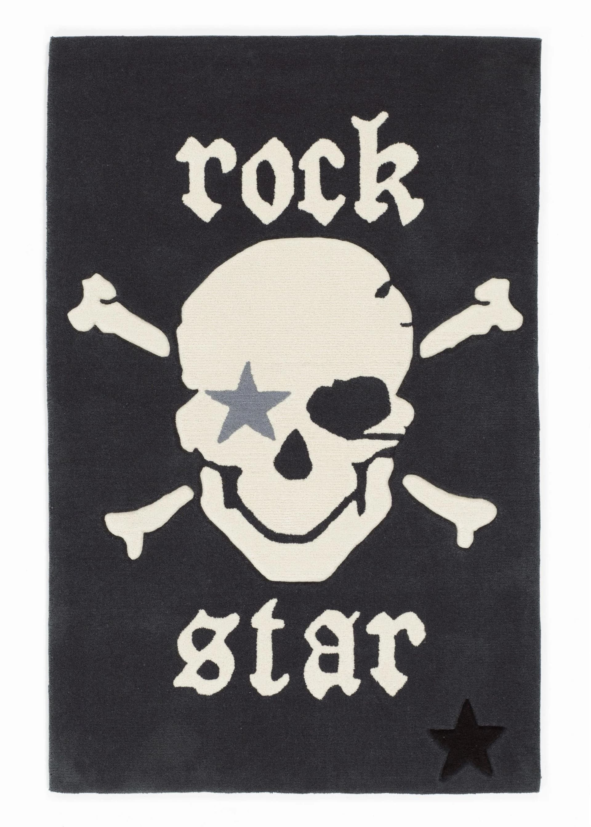 Teppich ROCK STAR BABY Kinderzimmer 190x130cm Polyacryl