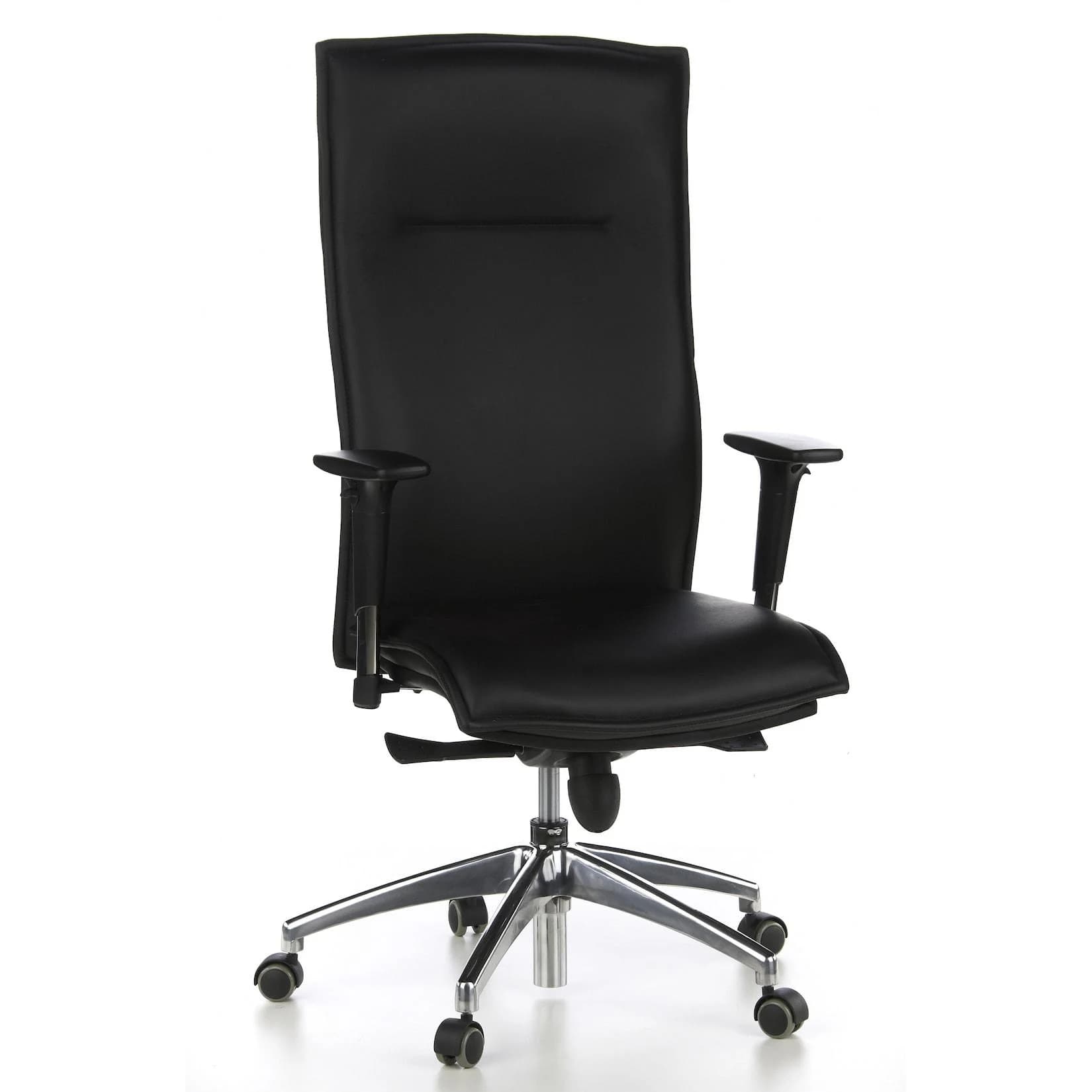 hjh OFFICE Luxus Chefsessel MURANO 20 Leder mit Armlehnen höhenverstellbar