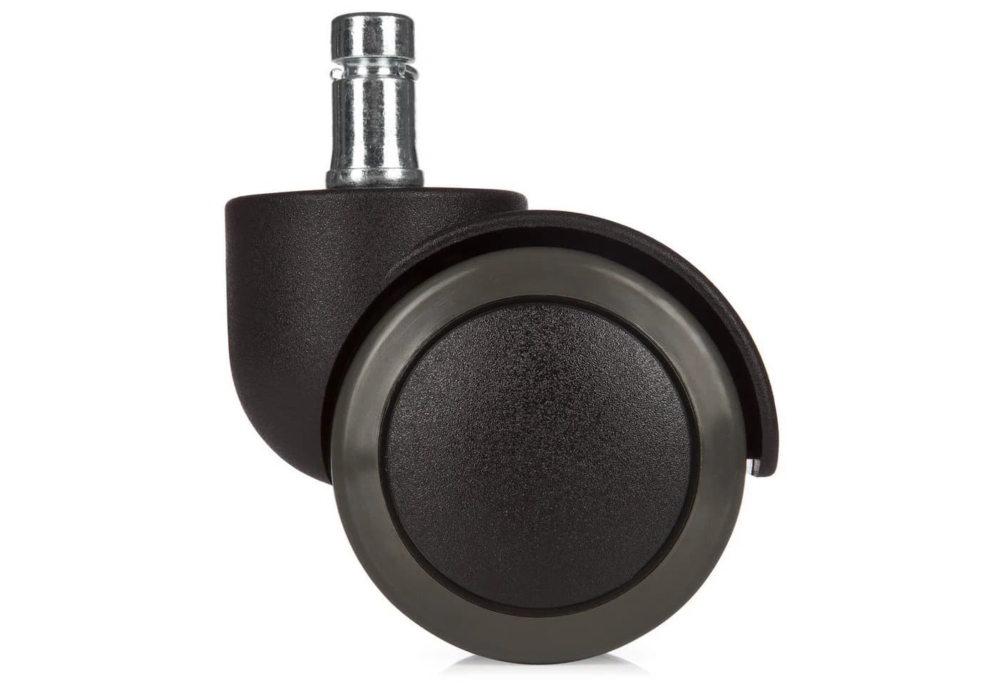hjh OFFICE Stuhlrollen 5er Pack Hartboden 11mm 50mm Metall Kunststoff