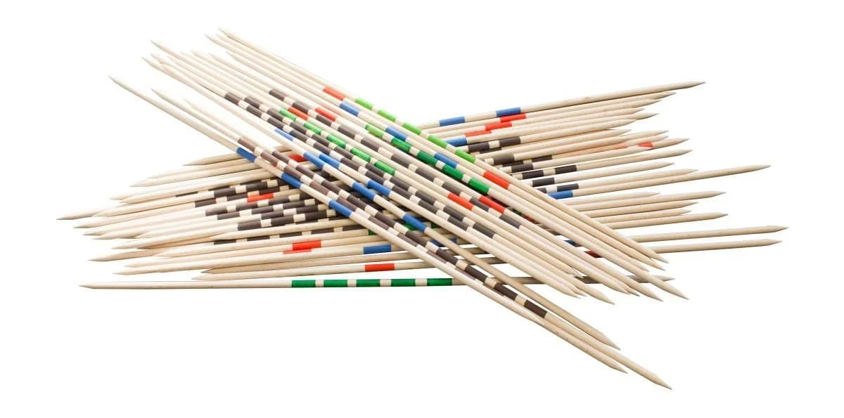 GICO Mikado Spiel XL aus Buchenholz, Made in Germany