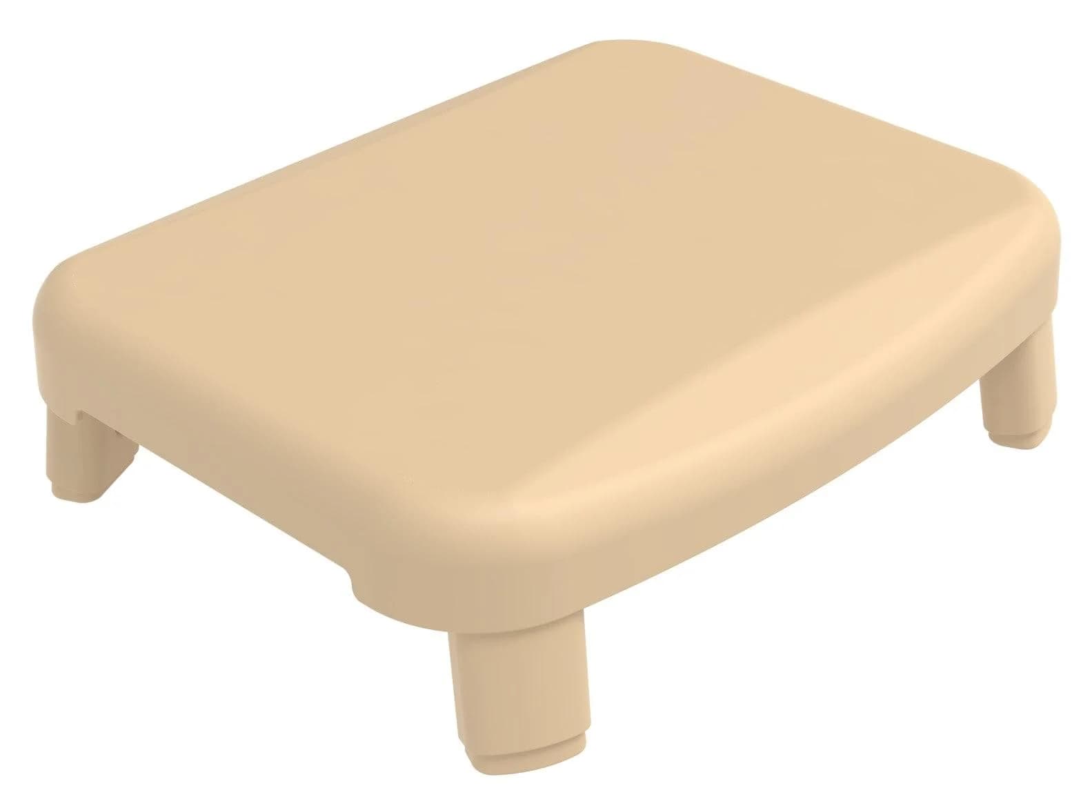 BISCHOF Bad-Stufe Easy Step Beige Kunststoff