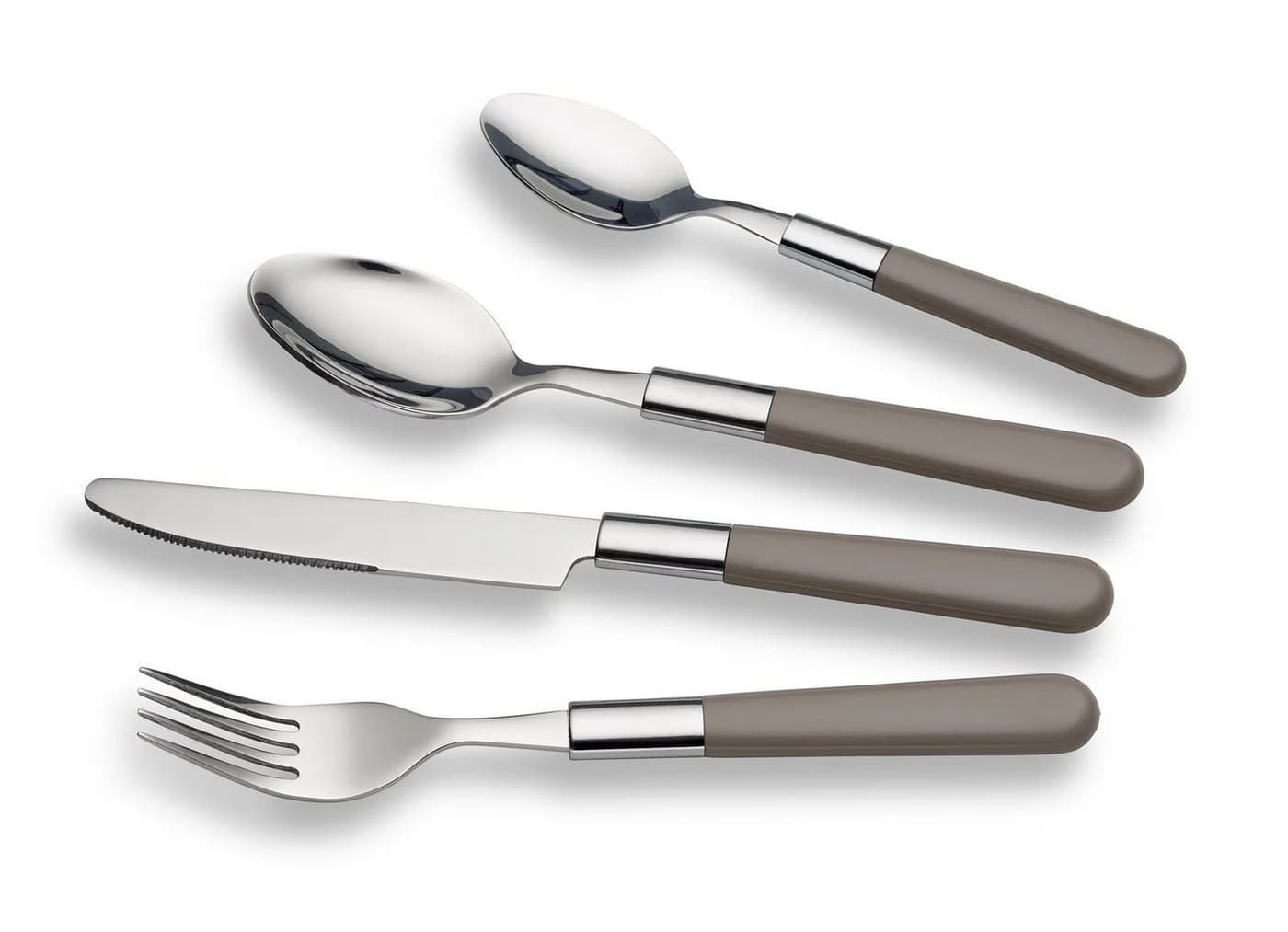 ECHTWERK Bistro Besteck-Set 16tlg. Grau