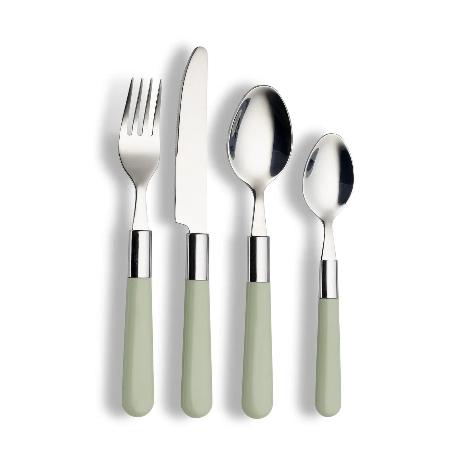 ECHTWERK Bistro Besteck-Set 16tlg Grün