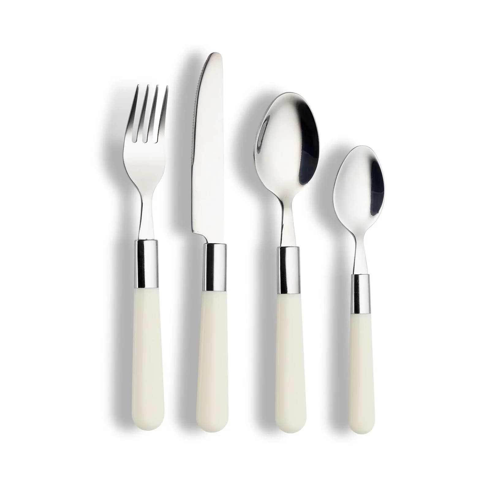 ECHTWERK Bistro Besteck-Set 16tlg Creme