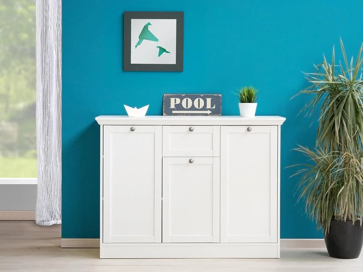 Finori Sideboard Weiß Nachbildung